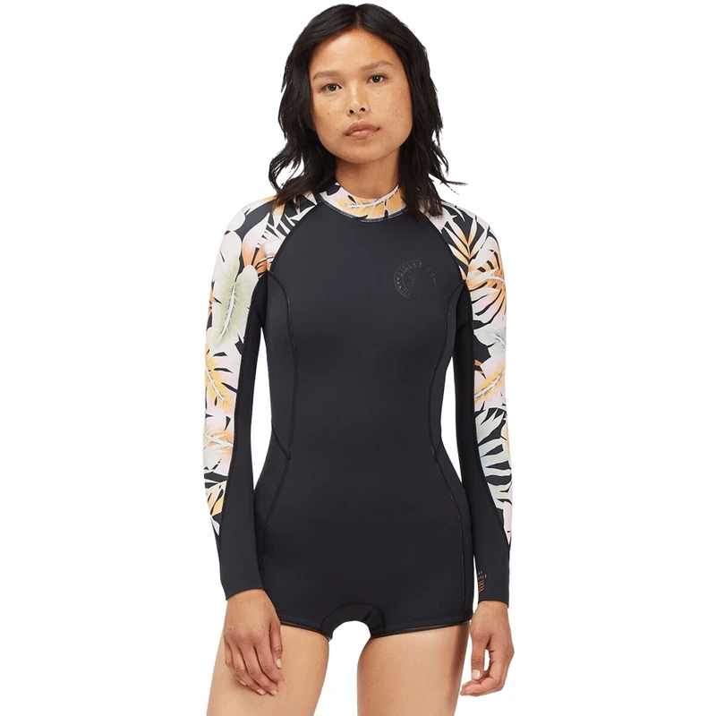 Billabong 2mm Spring Fever Long Sleeve Spring Wetsuit - Women's 5 Billabong 2mm Spring Fever Long Sleeve Spring Wetsuit - Women's - Image 3