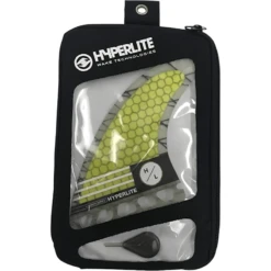 Hyperlite Wakesurf 4.75 Carbon Surf Fin Set W/ Key
