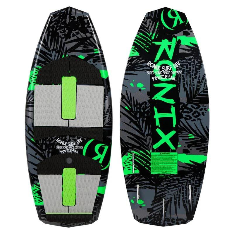 Ronix Super Sonic Space Odyssey Powertail Wakesurf Board - Boys' 3 Ronix Super Sonic Space Odyssey Powertail Wakesurf Board - Boys'